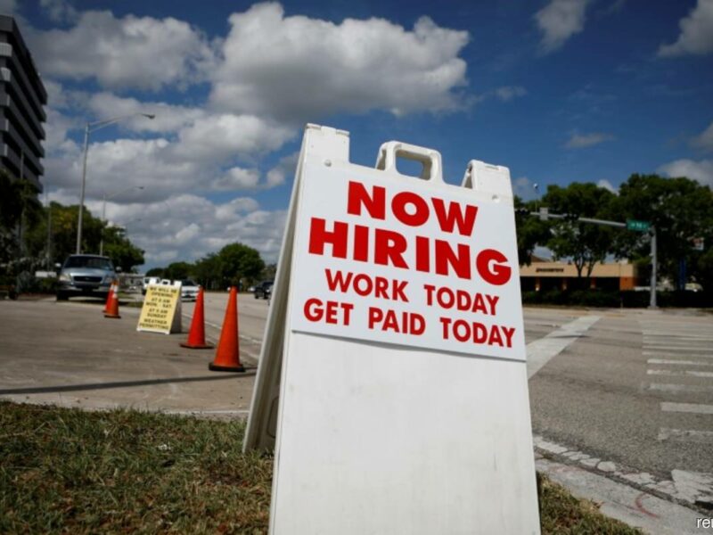 U.S. laborers stopping arrives at record high, employment opportunities edge down in September